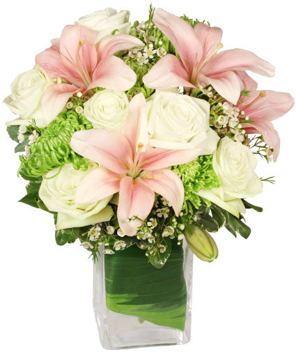 HEAVENLY GARDEN BLOOMS FLOWER ARRANGEMENT