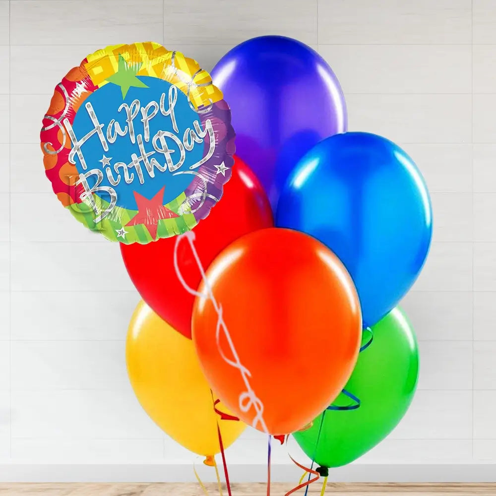 Festive Birthday Balloon Bundle