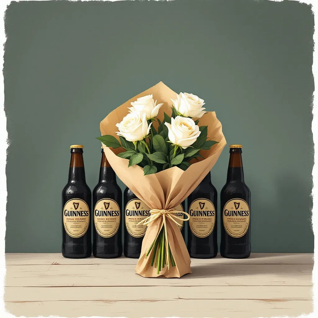 Timeless Cheers & Blooms Gift Set