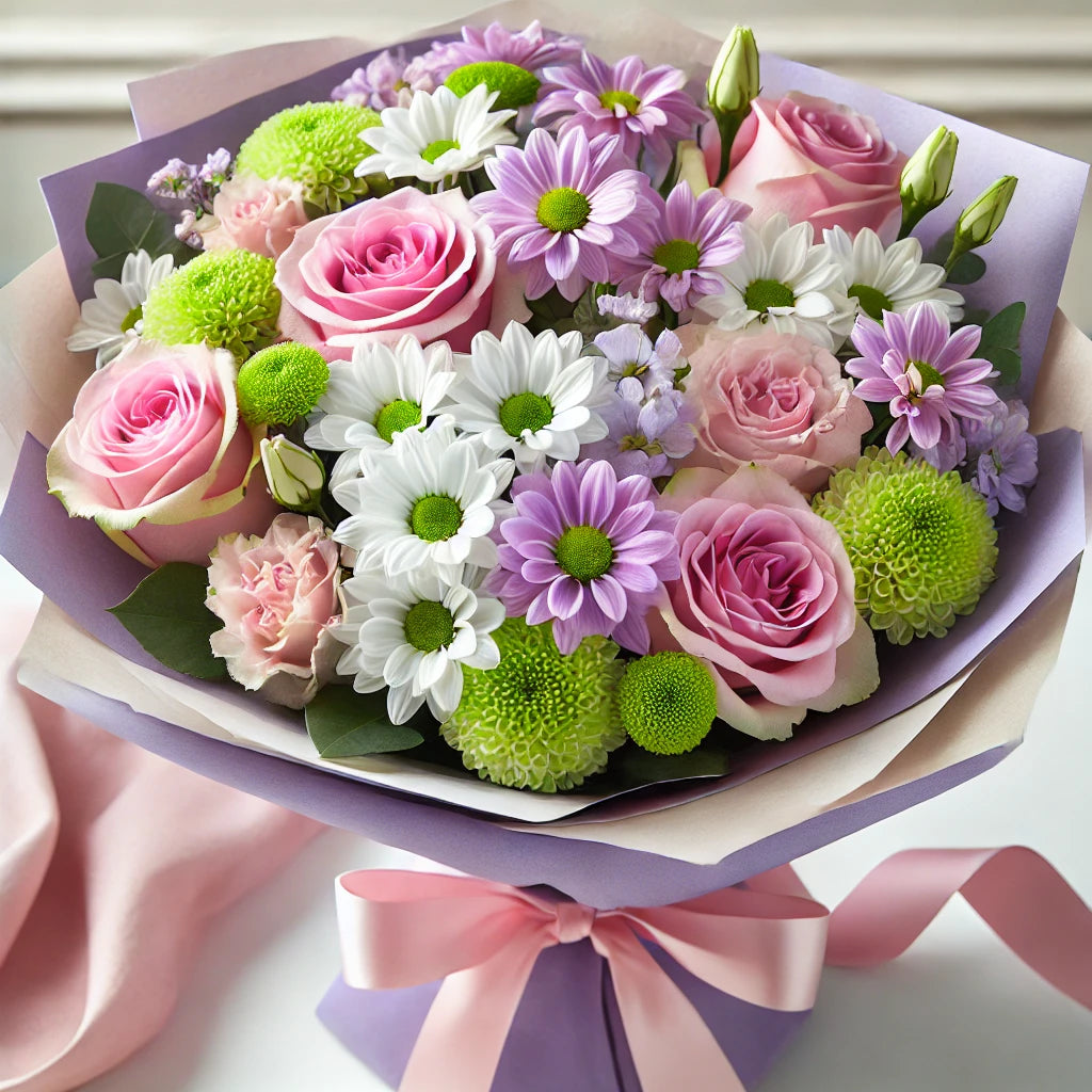 Enchanted Pastel Garden Bouquet