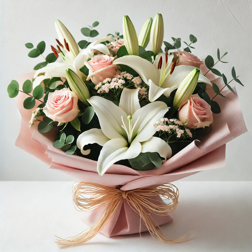 Lily Rose Whisper Bouquet