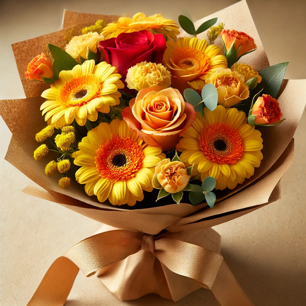 Golden Glow Petite Bouquet