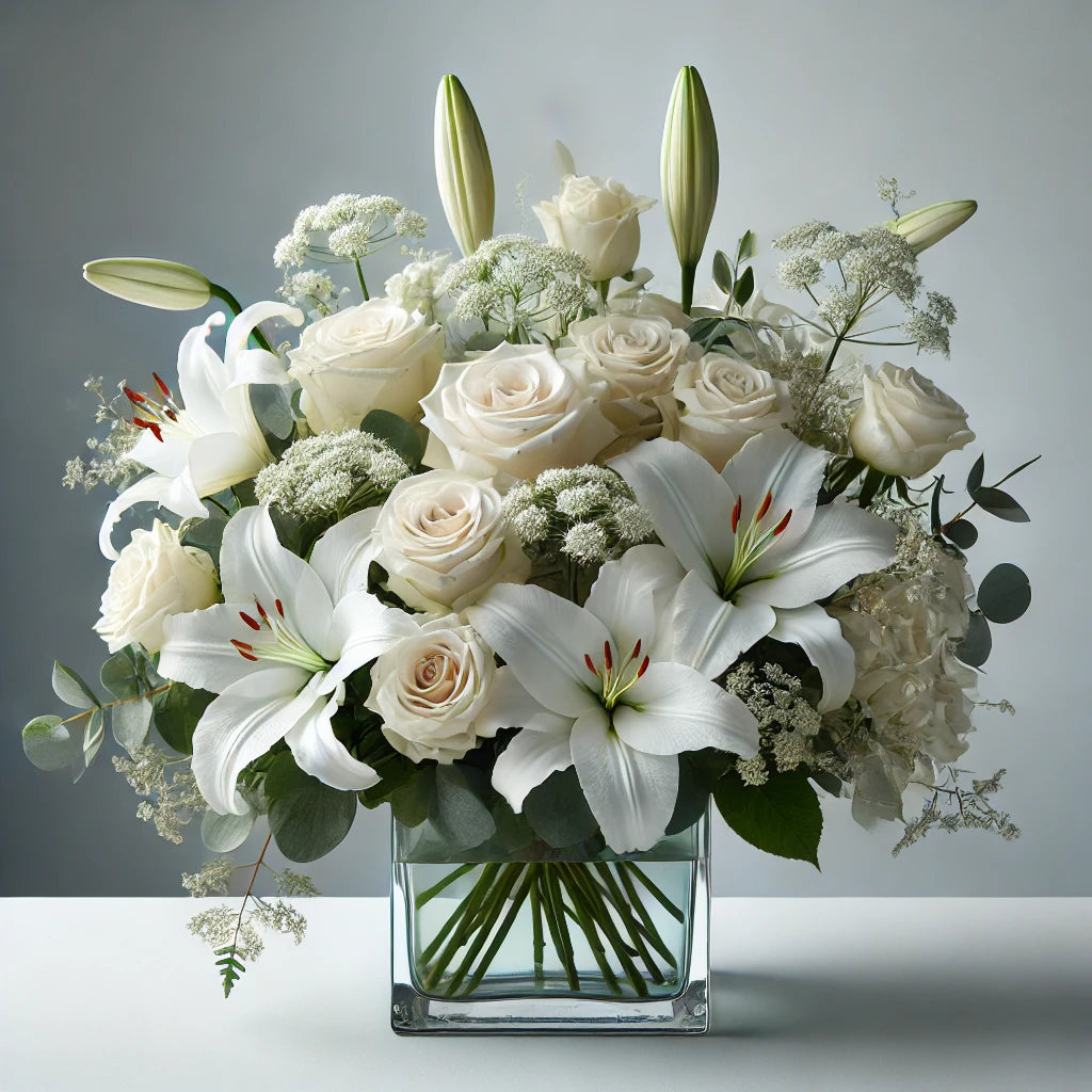 Serenity White Elegance Arrangement