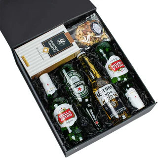 Deluxe Beer & Snack Gift Box