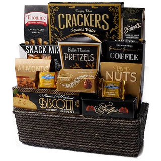 Elegant Gourmet Delight Basket