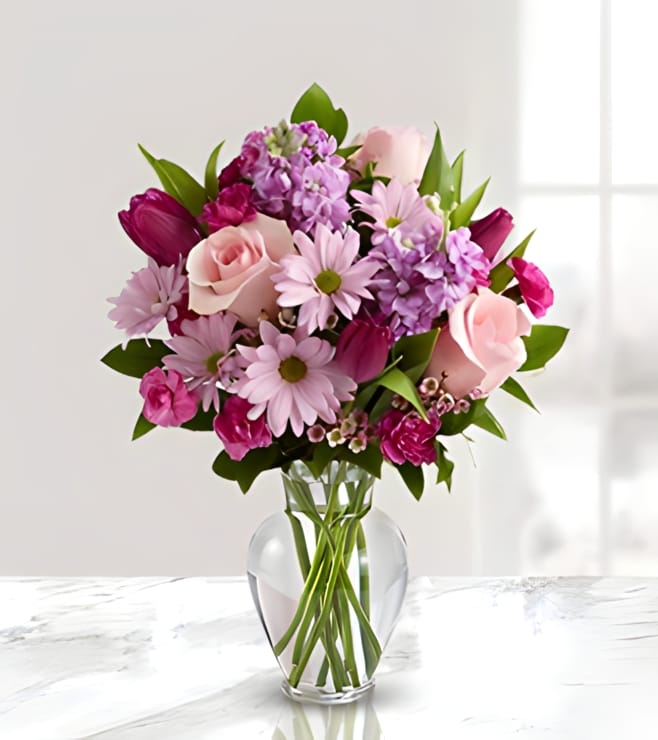 Blushing Beauty arrangement