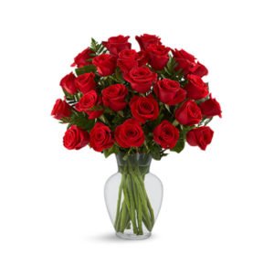 Classic 24 Red Roses arrangement