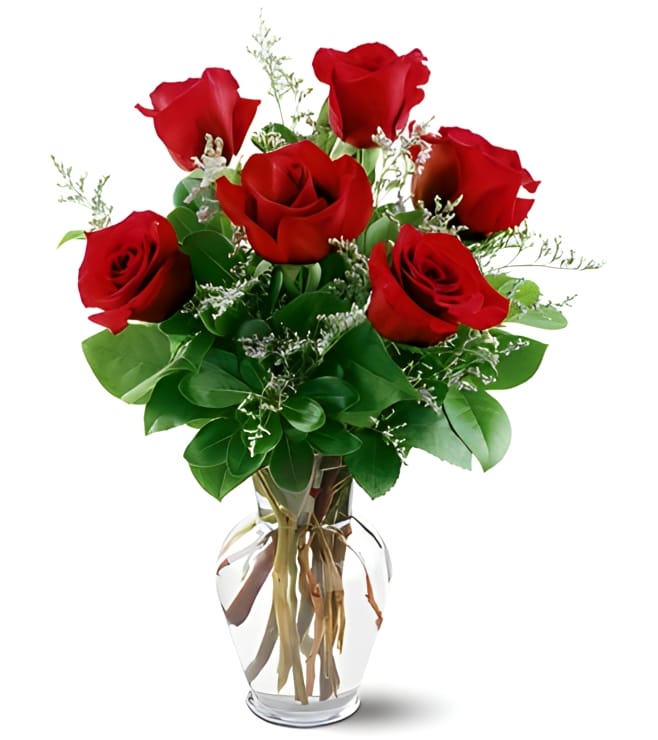 Classic Red Rose Elegance