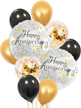 Elegant Anniversary Balloon Bouquet