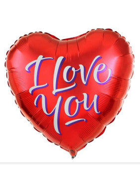 "I Love You" Heart Balloon