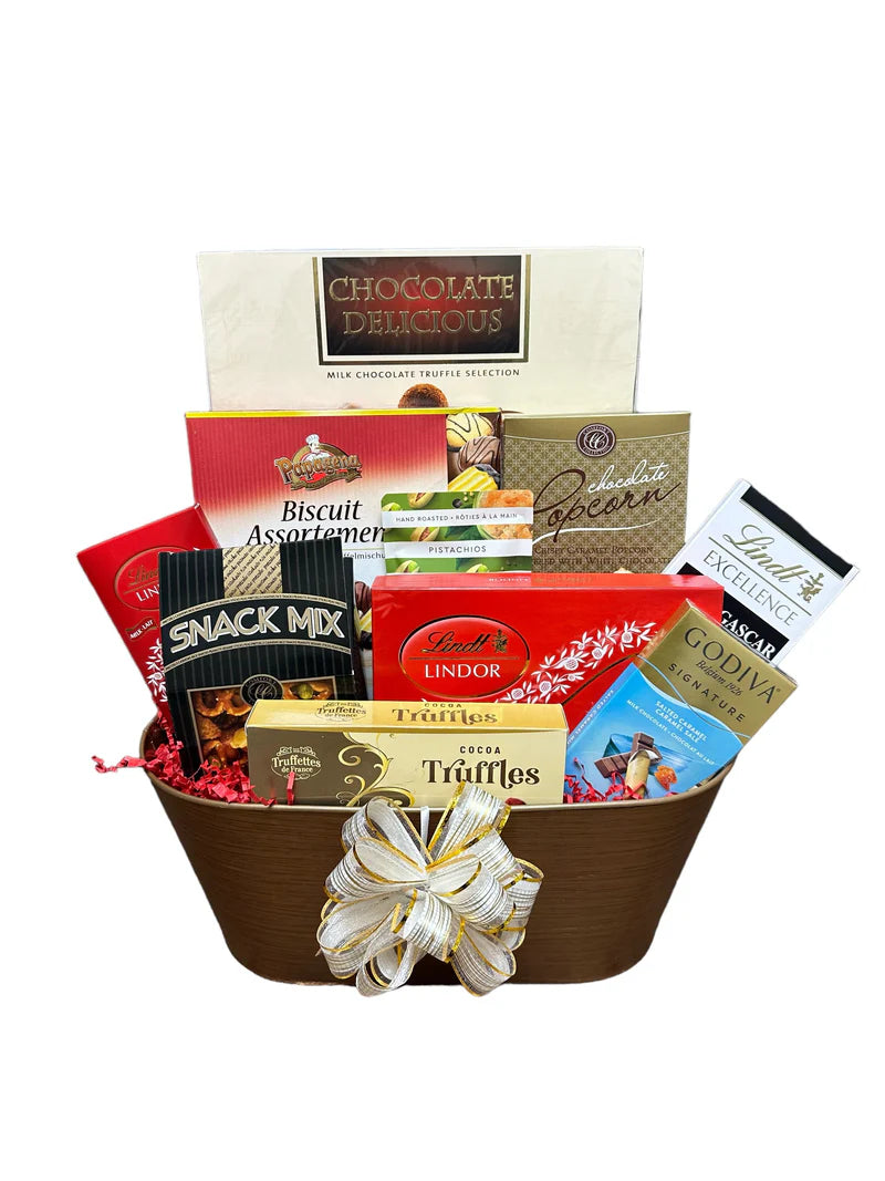 Deluxe Chocolate Indulgence Gift Basket